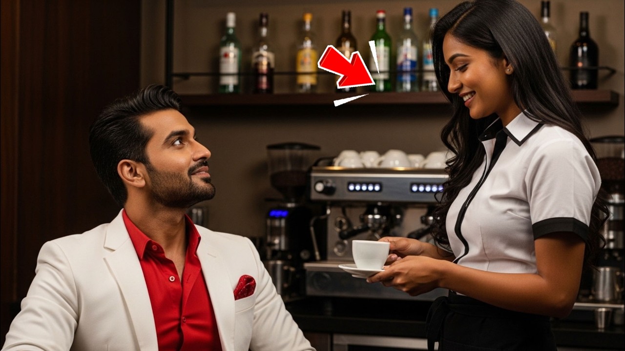 उसने एक साधारण आदमी की कॉफी चुकाई, बिना जाने कि वह पत्नी खोजता करोड़पति है।