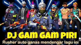 Dj Gam Gam Piri - RUSHER auto GANAS  mendengar lagu ini 🔥🔥