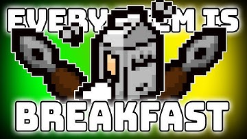 Every Item is BREAKFAST? - Custom Afterbirth+ Challenge