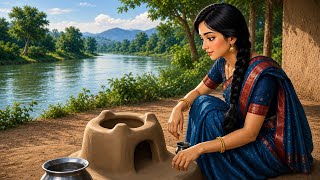 Relax With Village Cooking 🌿 | Soft Phulka & Mushroom | ASMR screenshot 2