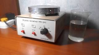 Обзор магнитной мешалки с подогревом ММ-5М1 видео Мешалка магнитная ММ-01