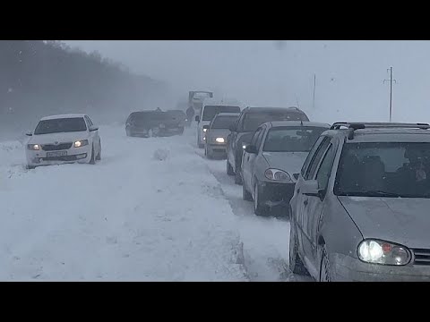 "Mega tempestade" atinge sul da Rússia e Ucrânia