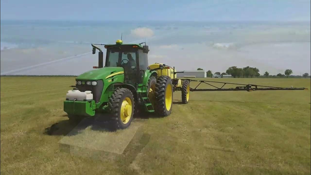 Spraying Hay Fields 2022 in Texas YouTube