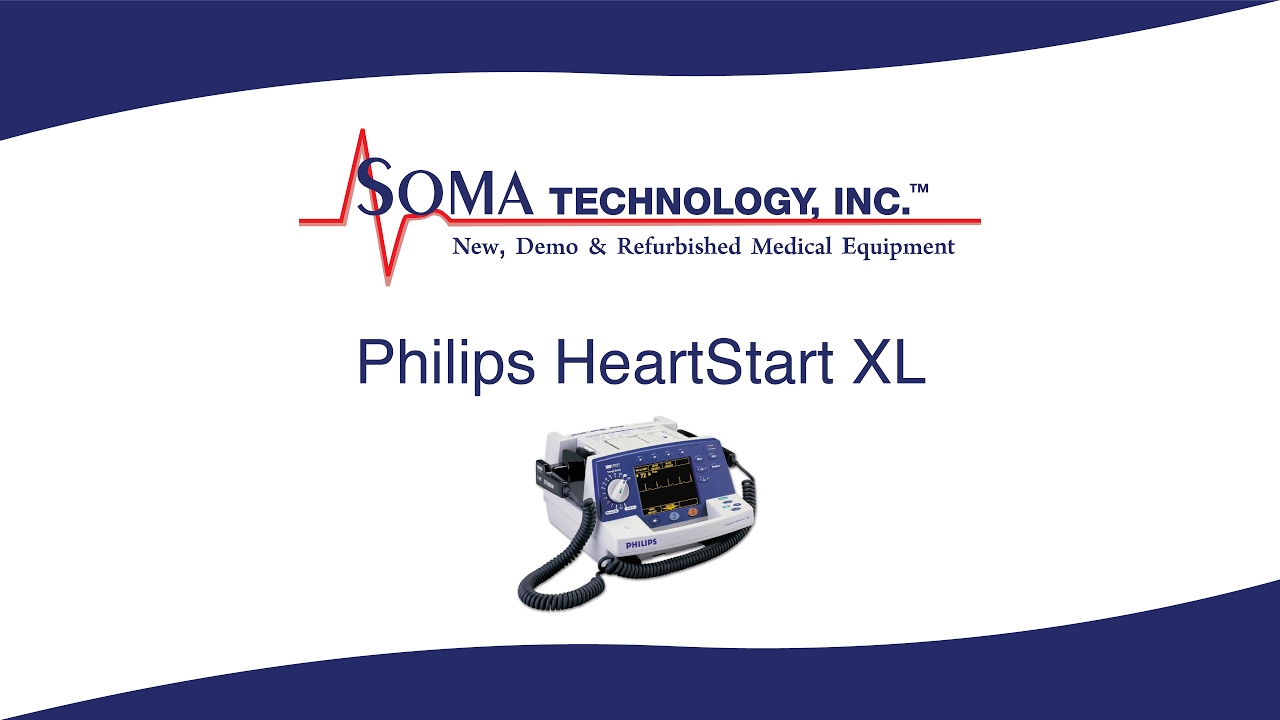 Philips Heartstart Xl Defibrillator Featuring Aed And Pacing