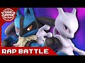 LUCARIO VS MEWTWO POKEMON RAP BATTLE