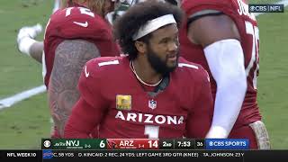 Celebrity Quincy Williams HUGE HIT on Kyler Murray (HELMET OFF!) | 2024 Jets vs Cardinals Net Worth