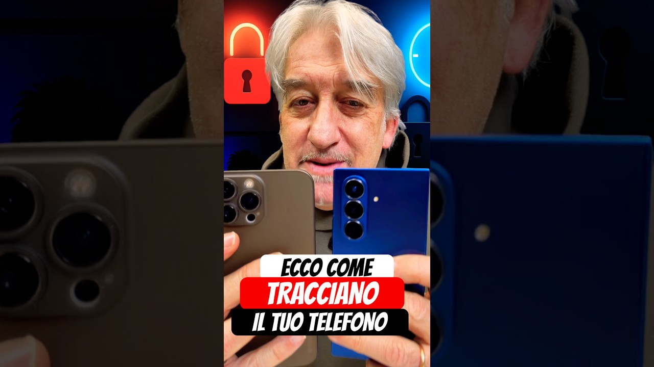ECCO COME TRACCIANO il TUO SMARTPHONE e anche TE! DIFENDITI!