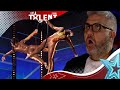 Dúo de AÉREOS que se lucen formando figuras en un hula hoop | Audiciones 10 | Got Talent España 2023