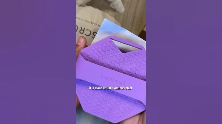 Ditch the bacteria! Try the Sud Scrub Body Scrubber #sudscrubber #sudscrub