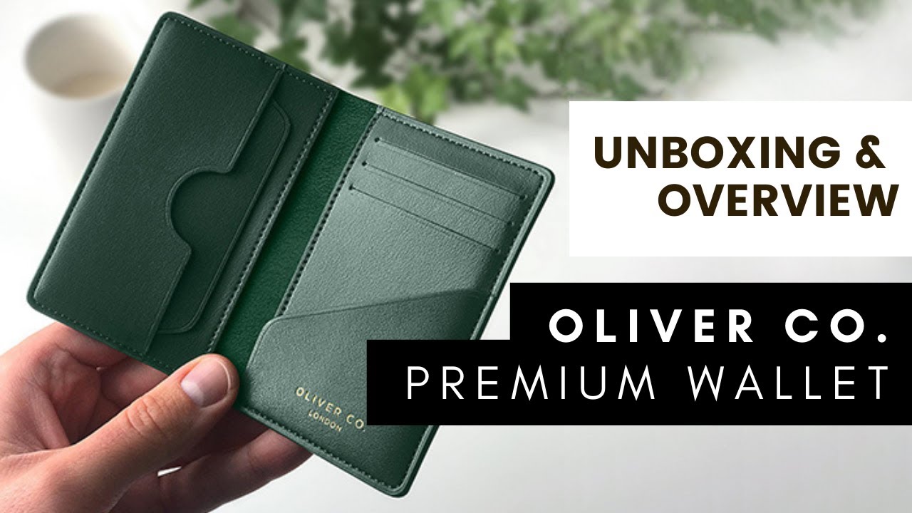 Oliver Co. Premium Compact Wallet [Unboxing & Overview] YouTube