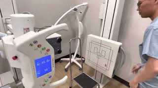 How to do standing knee & abdominal X-ray