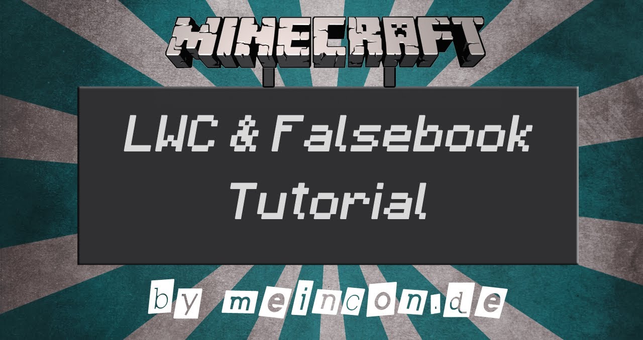FalseBook und LWC Tutorial [1.6.2] [HD] - YouTube