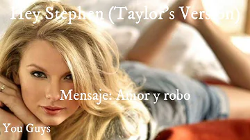 Taylor Swift - Hey Stephen (Taylor's Version) Sub. Español