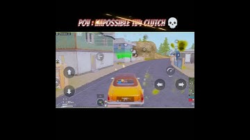 BGMI IMPOSSIBLE 1V4 CLUTCH 💀 WAIT FOR END 🔥 | #shorts #bgmi #pubgmobile #clutch #1vs4 #impossible