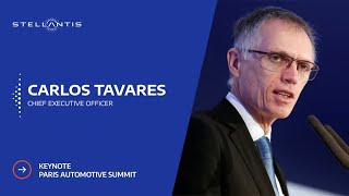 Stellantis CEO Carlos Tavares Keynote | Paris Automotive Summit 2022