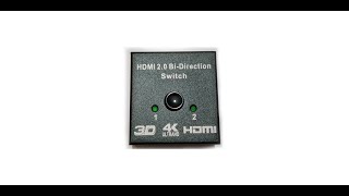Buy Hdmi 3D 4K Switch Hdmi Bi Direction Switch - Hdtv Bi Direction Switch Buy Hdmi Splitter