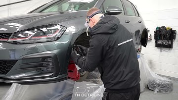 Professionally Applying Lanoguard Underbody Protection on a Golf GTI | TH Detailing