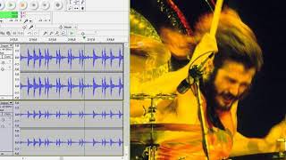 Led Zeppelin - Ramble On - drums only. Original John Bonham drum track. chords
