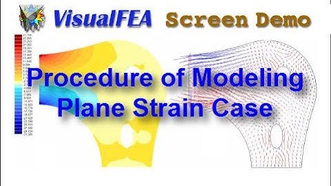 Procedure of Modeling Plane Strain Casel