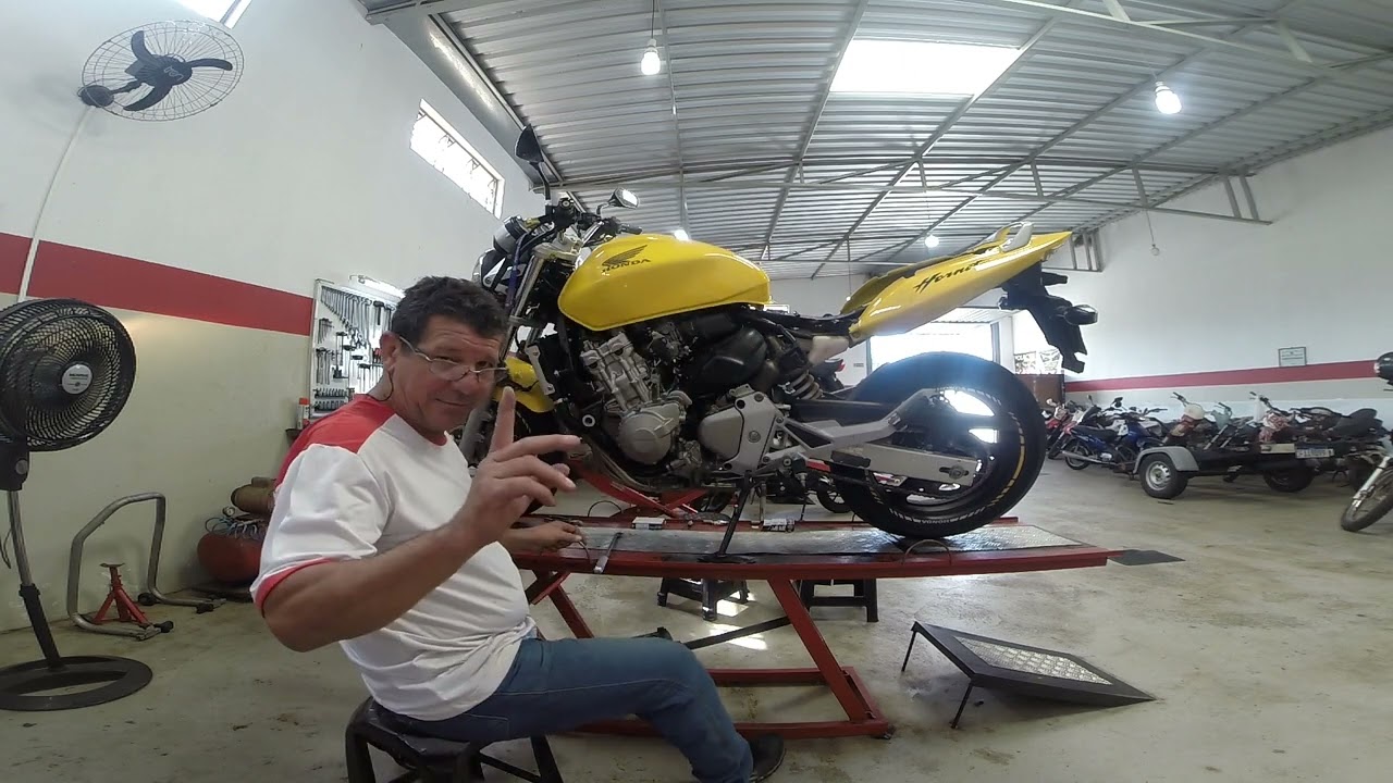 Ajustando Regulagem do carburador da Hornet 600