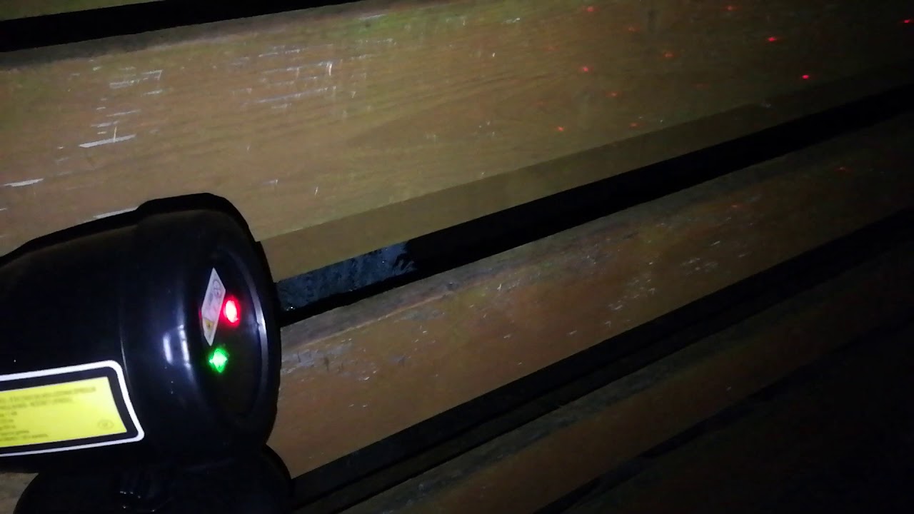 Lidl laser light projector - YouTube
