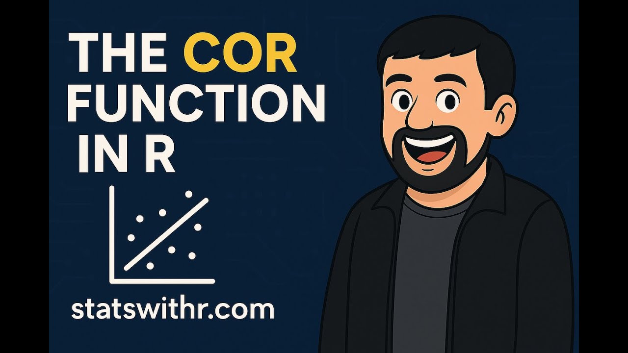 The Cor Function in R - YouTube