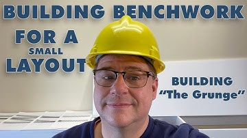 Small HO Scale Layout Build - Ep. 3:  Building a Benchwork Base