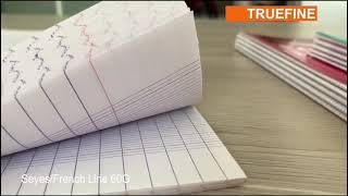 200pages A4 A5 French Line Student Use Exercise Book