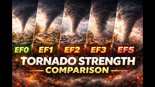 Tornado Strength Comparison 🤯 | Simulation of Destructive Power