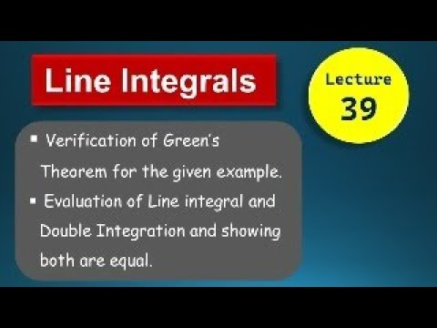 Line Integrals |