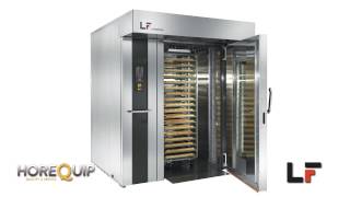 Horno de carros rotativo para panadería y pastelería - Logiudice Stream  Plus - YouTube