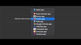 Set Your Default Web Browser on Mac