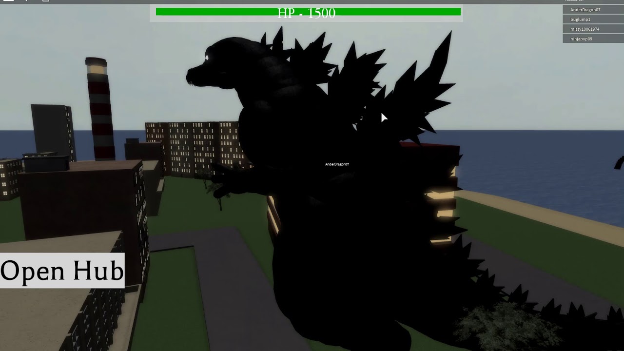 Roblox Gameplay The Godzilla Roleplay By Rogers Pictures - shin godzilla texture roblox