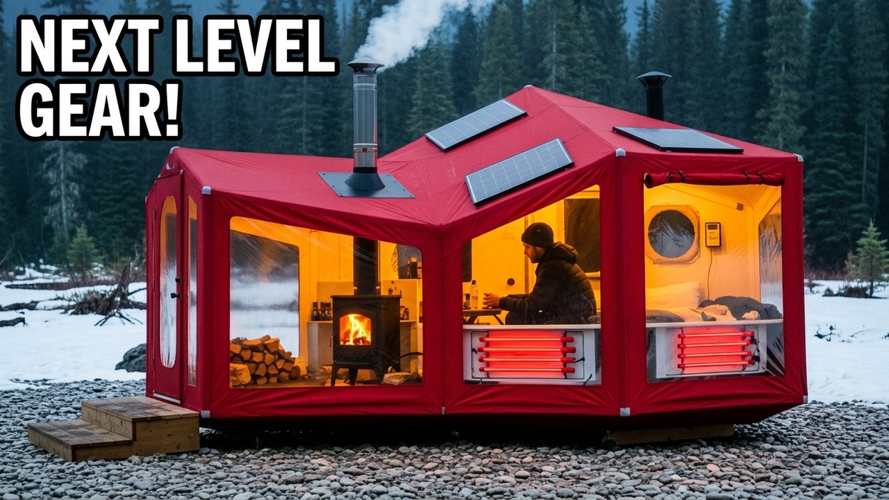 The Ultimate Camping Setup That Puts Hotels to Shame! – Video The Ultimate Camping Setup That Puts Hotels to Shame! – Video