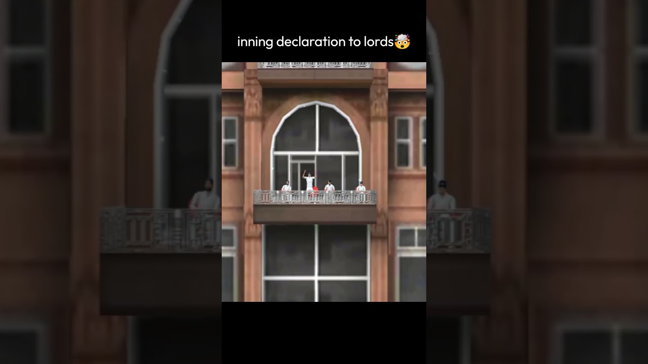 declaration inning in real cricket 24 test match 🤯