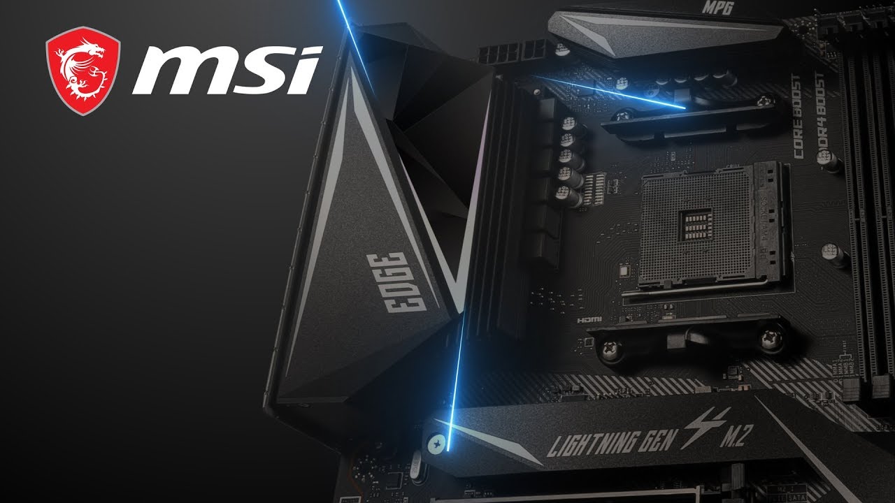 MSI Announces Its MPG X570 Gaming Edge WIFI Motherboard