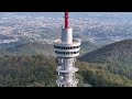 Sljeme 360 tower  zagreb  aerial footage