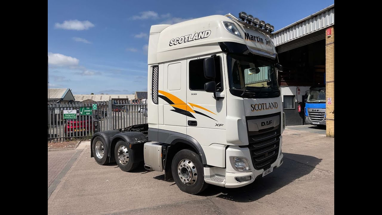 2021 DAF XF 530 Super Space Tractor Unit (PX71 MDY) 5236/8