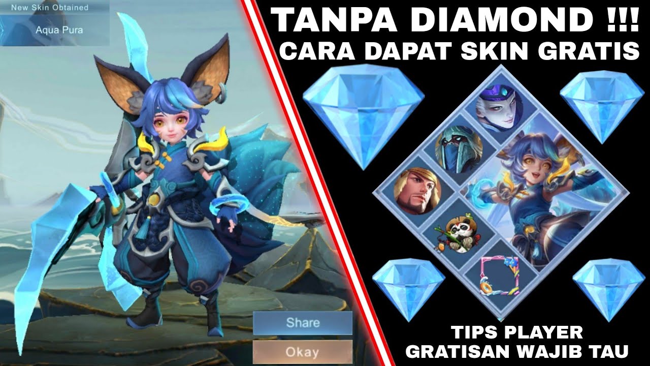 Tanpa Diamond!! Tips Player Gratisan Dapatkan Skin Gratis di Event Grand Collection Nana Aqua Pura!!