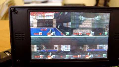 [OpenPandora] ReMood - Doom 4-players split-screen on Pandora