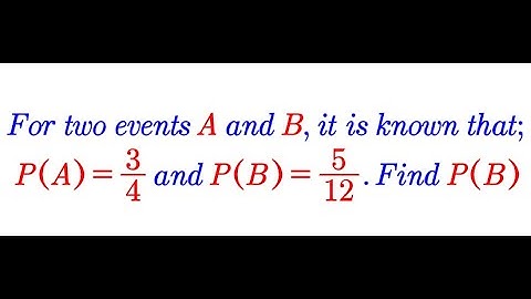 Calculating the probability of an event