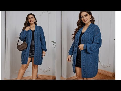 OSZAŁAMIAJĄCY KARDIGAN 💙PLUS SIZE. NIE UWAŻAJ!