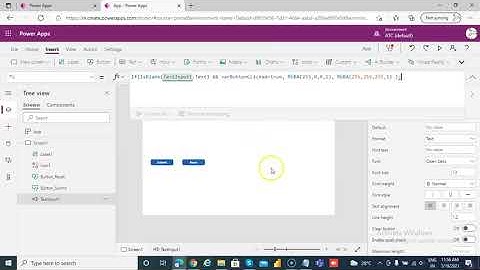 Lesson109 - Control Validation Using Fill(Not Phil) - Power Apps 1000 Videos