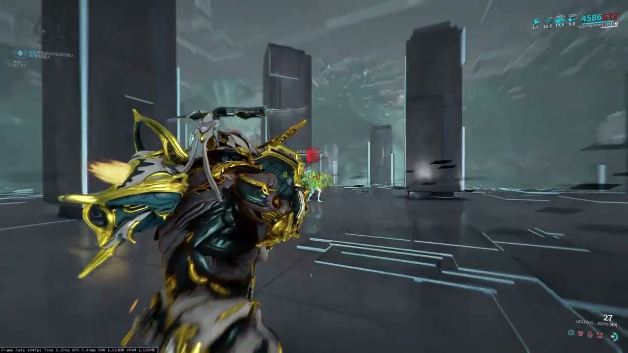 Warframe Legendary Rank 2 (MR 32) Test-Hildryn