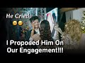 He cried when i proposed him on our engagement  tanshi vlogs