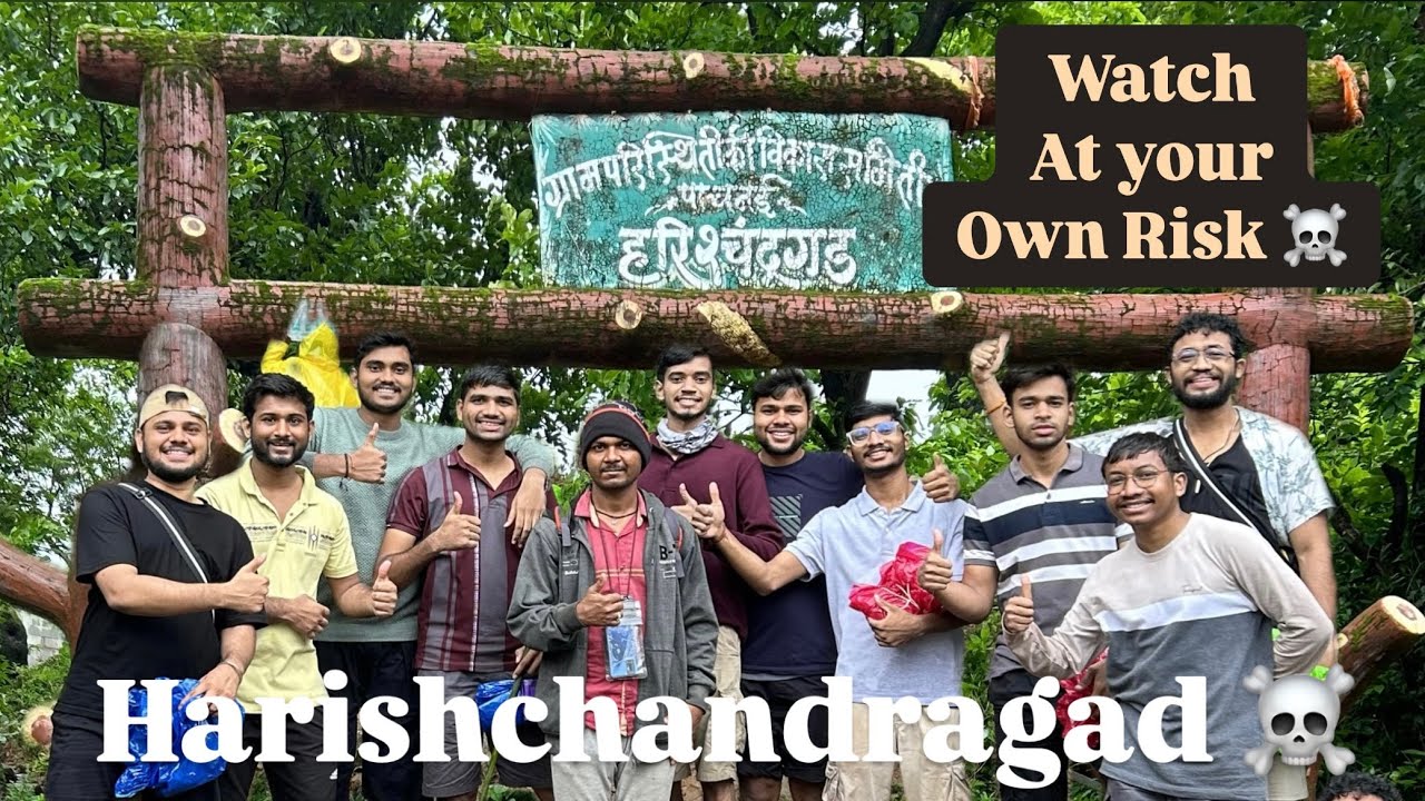 Harishchandragad most dangerous trek ☠️