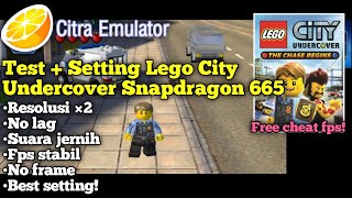 Citra Emulator | Test + Setting Lego City Undercover Snapdragon 665 screenshot 2