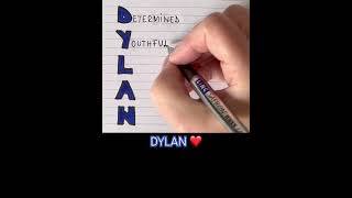 Meaning Of the name DYLAN #meaning #name #dylan