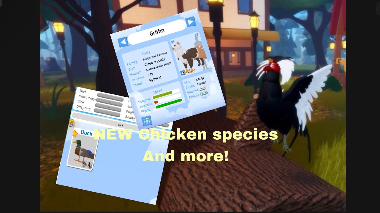 NEW Chicken Species on Feather Family! | #Featherfamily #fyp #roblox #robloxfeatherfamily