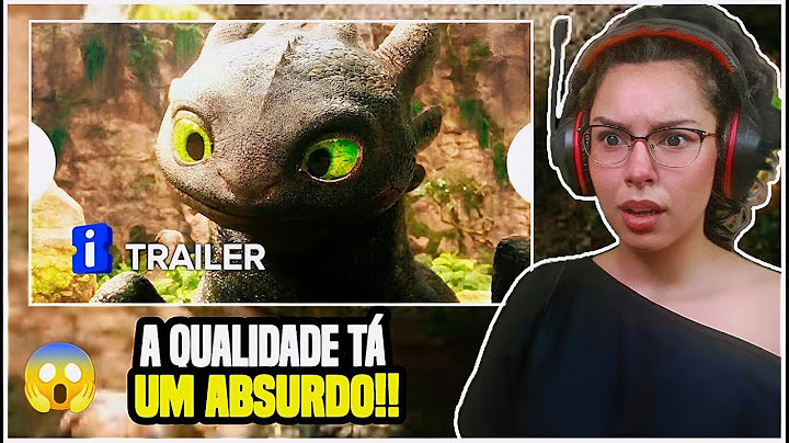 (MUDARAM a Astrid?🤔) Como Treinar o Seu Dragão - Trailer Dublado | React